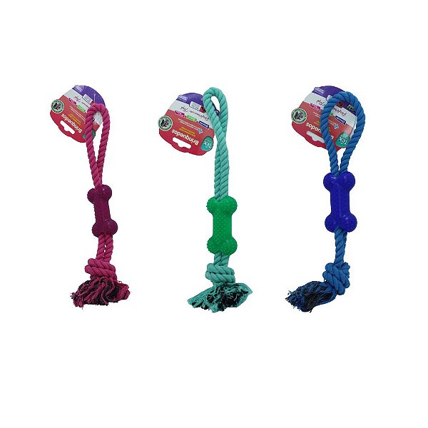 Brinquedo Corda Ossinho com Nó