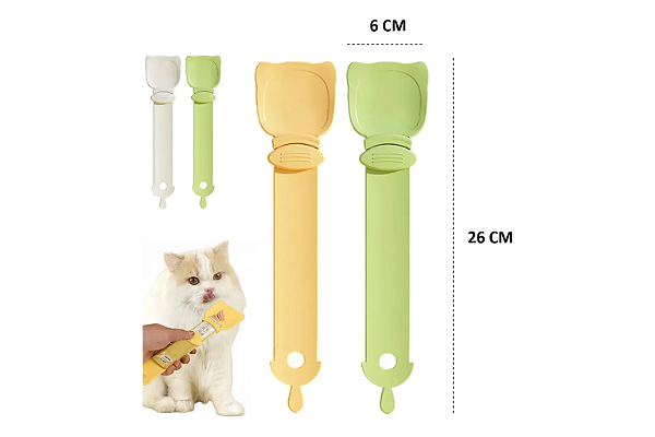 Colher Espremedora de Churu para Gatos