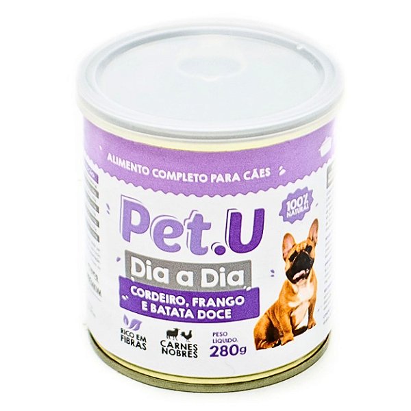 Ração Úmida Pet.U Dia a Dia para Cães Adultos | Sabores Variados