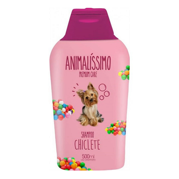 Shampoo para Cachorro Chiclete 500ml Premium Care Animalíssimo
