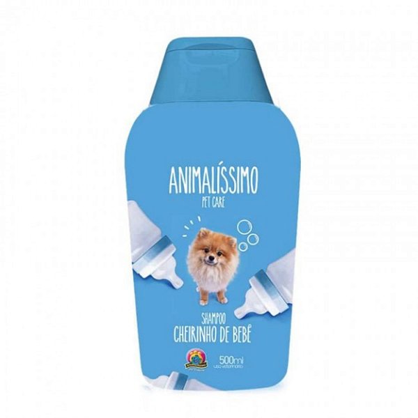 Shampoo para Cachorro Cheirinho de Bebê 500ml Pet Care Animalíssimo