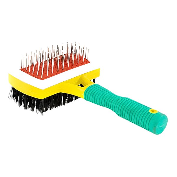 Rasqueadeira para Cães e Gatos Luxo Dupla The Pets Brasil 10248