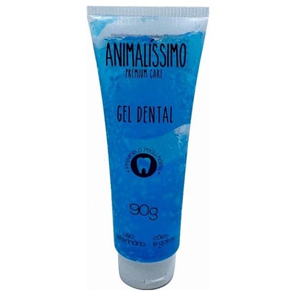 Gel Dental Baby para Cães e Gatos Creme Dental 90g Animalíssimo