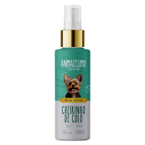 Boby Splash Cheirinho de Colo Perfume para Cachorro 120ml Animalíssimo