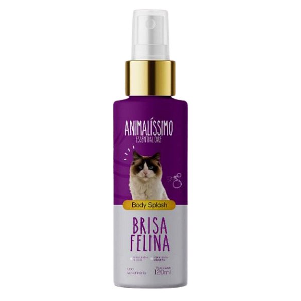 Boby Splash Brisa Felina Perfume para Gatos 120ml Animalíssimo