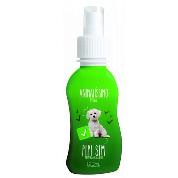 Adestrador Educador Sanitário Pipi Sim Concentrado 120ml Pet Care Animalíssimo