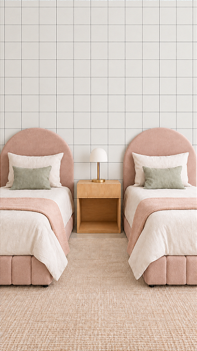 Placa Arco 100cm- suede rose