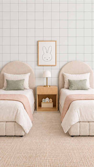 Placa Arco 100cm- linho natural