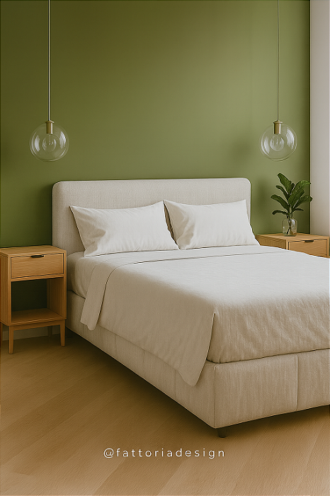 Cabeceira Orelha  linho Natural