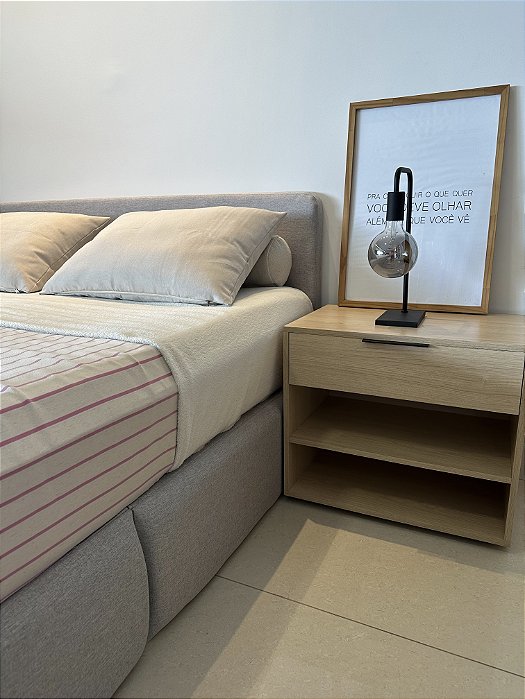 Placa para Base 4x2 Linho cinza Senna