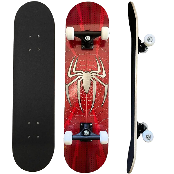 Skate Infantil Homem Aranha para Iniciantes