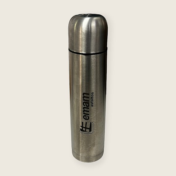 Garrafa Térmica de Inox Parede Dupla 1L