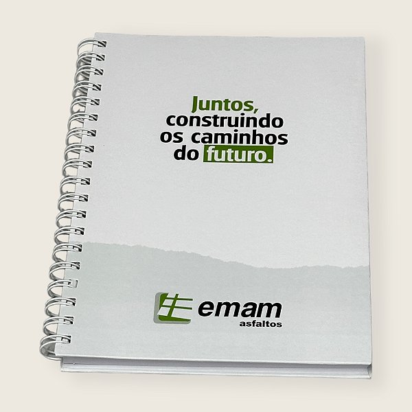 Caderno personalizado - Capa Dura