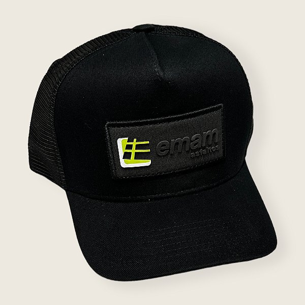 Boné Trucker Premium - Preto