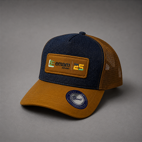 Boné Trucker Jeans Emam