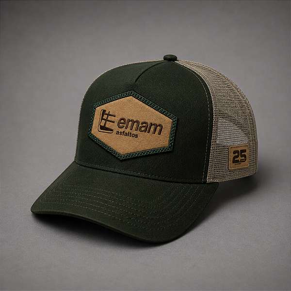 Boné Trucker - Verde Musgo