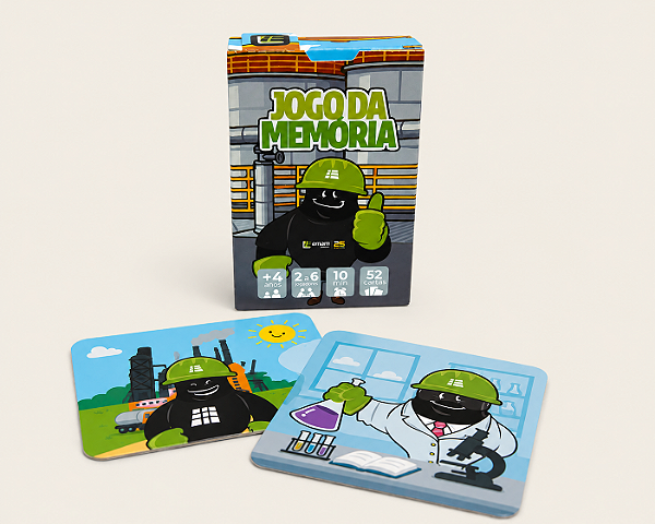 Jogo da Memória Personalizado Emam - 52 Cartas