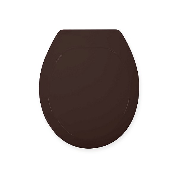 ASSENTO SANITÁRIO MOD CONVENCIONAL OVAL MARROM