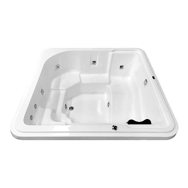 SPA HARMONY QUADRADO 200 x 200 x 70 CM STANDARD P/ 5 PESSOAS OURO FINO