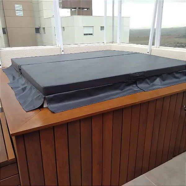 TAMPAO TERMICO PARA SPA GOLDSPACRIL RETANGULAR - TOP LINE (COM SKIMMER)