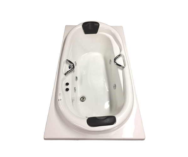 BANHEIRA ACRILNEW 150 RETANGULAR C/ HIDRO - TOP LINE