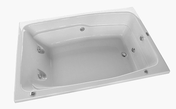 BANHEIRA ACRILBATH DUPLA 180 C/ HIDRO - STANDARD