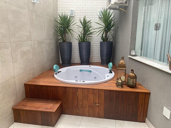 BANHEIRA LUNACRIL 150 C/ HIDRO - PREMIUM