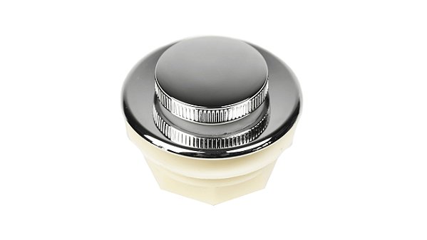 VALVULA DISCO EM ABS CROMADO Ø 1 1/2" (ACABAMENTO - LINGUETA)