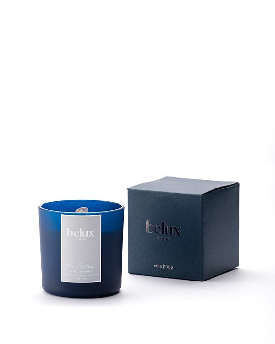 Vela Aromática Be Protect | Romã & Chá Branco