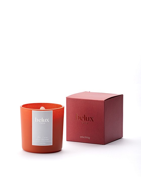 Vela Aromática Be Love | Peônia & Cereja Negra