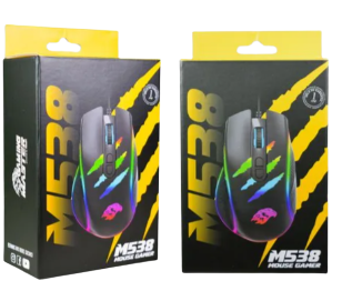 Mouse Gamer Garra RGB M538 Dpi7200 Programavel