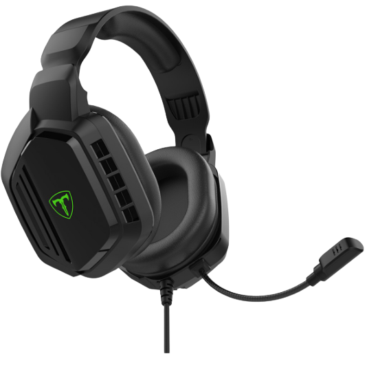 Headset Gamer T-Dagger Meath Preto com Microfone 40mm Driver