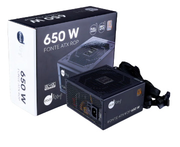 Fonte Dazz Rop 650w 80 Plus Bronze - 63000002 Cor Preto