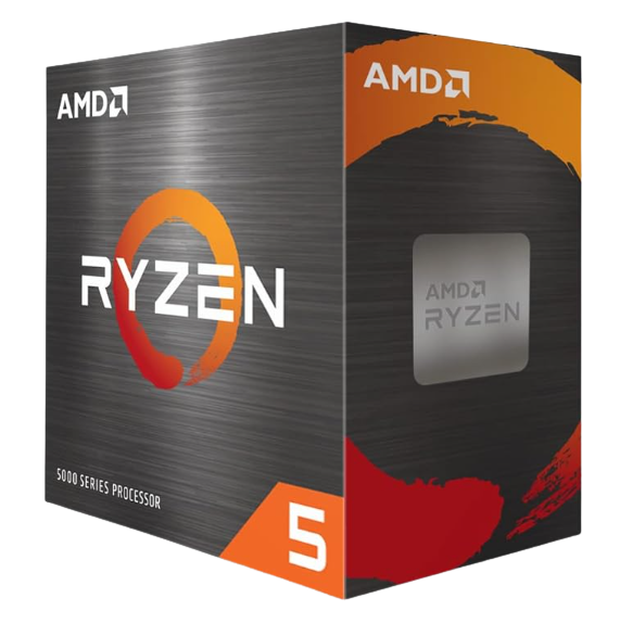 Processador AMD Ryzen 5 5500 100100000457BOX, Cerâmica cinza