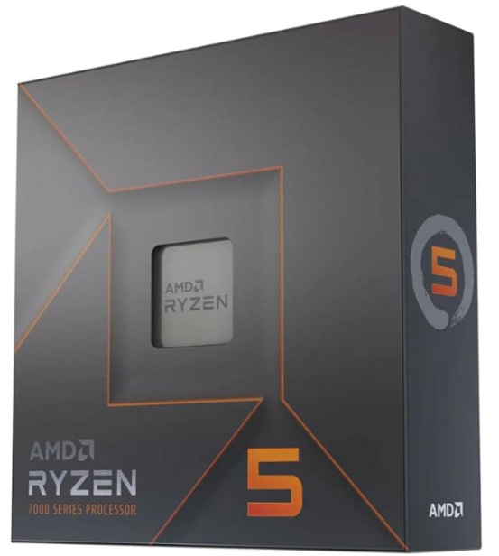Processador AMD Ryzen 5 7600X Box (AM5/6 Cores/12 Threads/5.3GHz/38MB Cache/Radeon Graphics) Com Vídeo/Sem Cooler