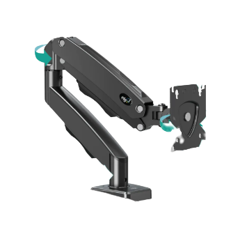 Suporte Articulado de Mesa F80N com Pistão a Gás para Monitores de 17'' a 35'' Preto ELG