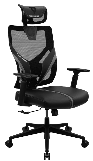 ThunderX3, Cadeira Ergonomic, YAMA1BK, Preto
