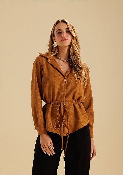 Camisa Passante Mocha