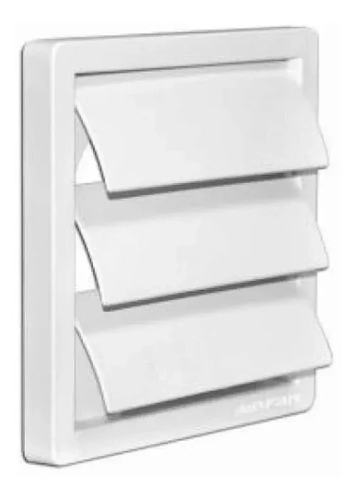 Grade Auto Fechante 100mm Veneziana Branca