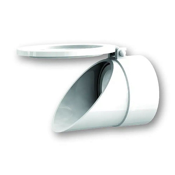 Válvula Retenção Horizontal 40mm Esgoto Branca Valeplast
