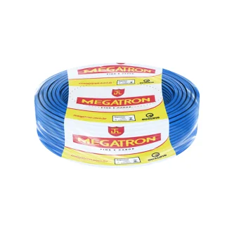 Cabo Flexível 4,0mm Azul Megatron