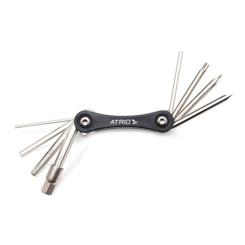 Kit de Ferramentas Atrio Multitool 9 Funções Preto para Bike