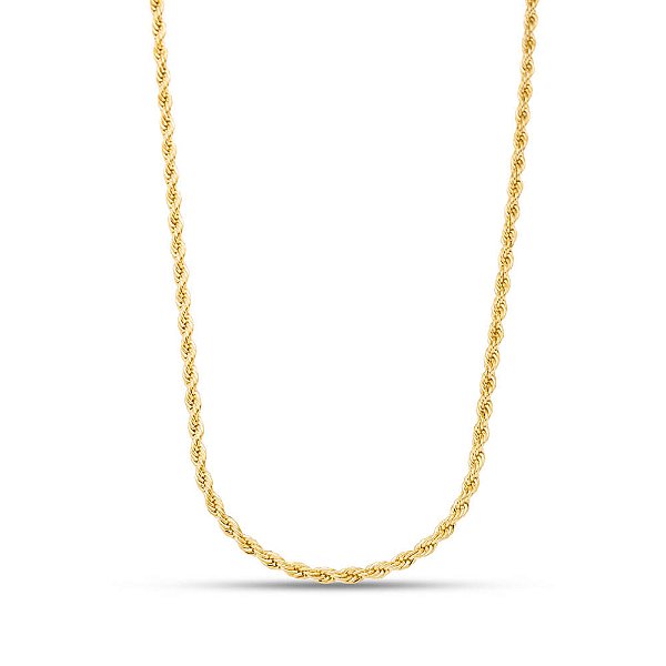 Colar cordão baiano em banho de ouro CL 00028