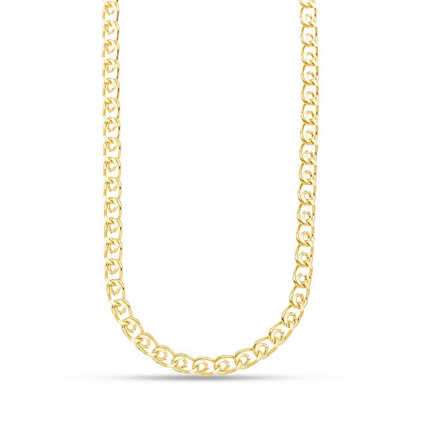 Choker corrente em banho de ouro CL 00031