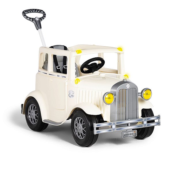 Quadriciclo Pedal e Passeio Calhambek Branco Calesita