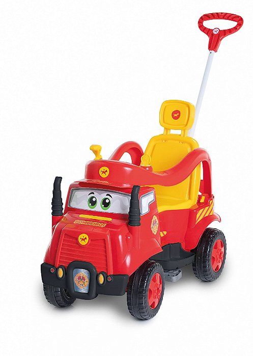 Quadriciclo MK Truck Bombeiros Calesita