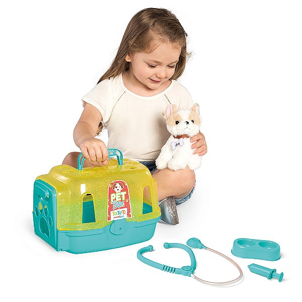 Pet Box com Cachorro Tateti