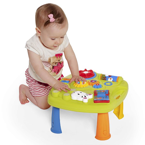 Mesinha Didática com Luz e Som Music Table Tateti