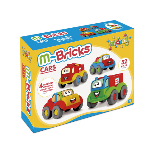 Carrinhos de Montar M-Bricks Cars Maral