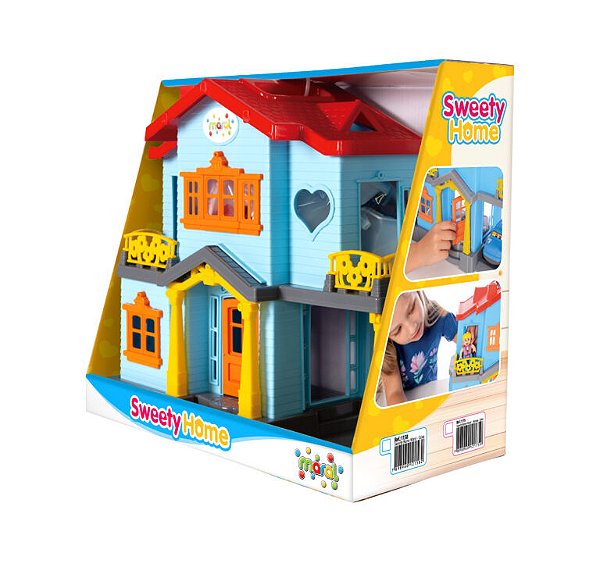 Casinha Sweet Home com Acessórios Azul Maral